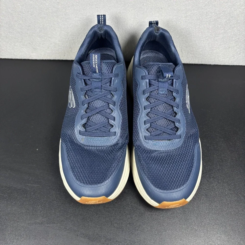Skechers Mens Edgeride Rekze Navy Blue Sneakers Size 12 Mesh Athletic 232835